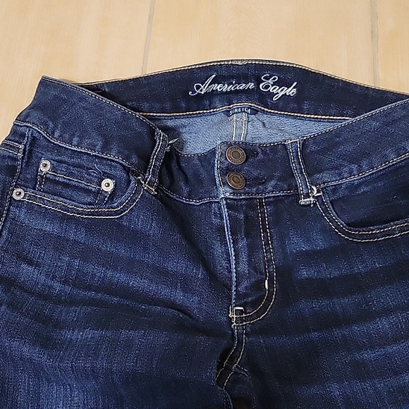 American Eagle Stretch Dark Wash boot cut jeans - Picture 5 of 5